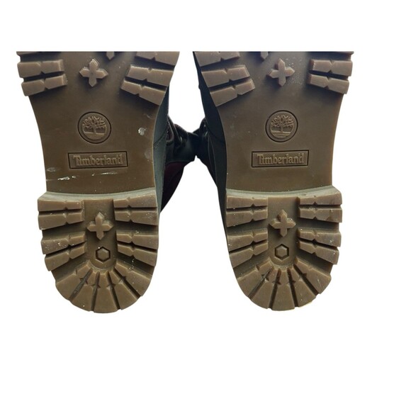 Timberland Womens Courmayeur Waterproof Hiker Boots Olive Red / Burgundy Sz 11 - Picture 14 of 15